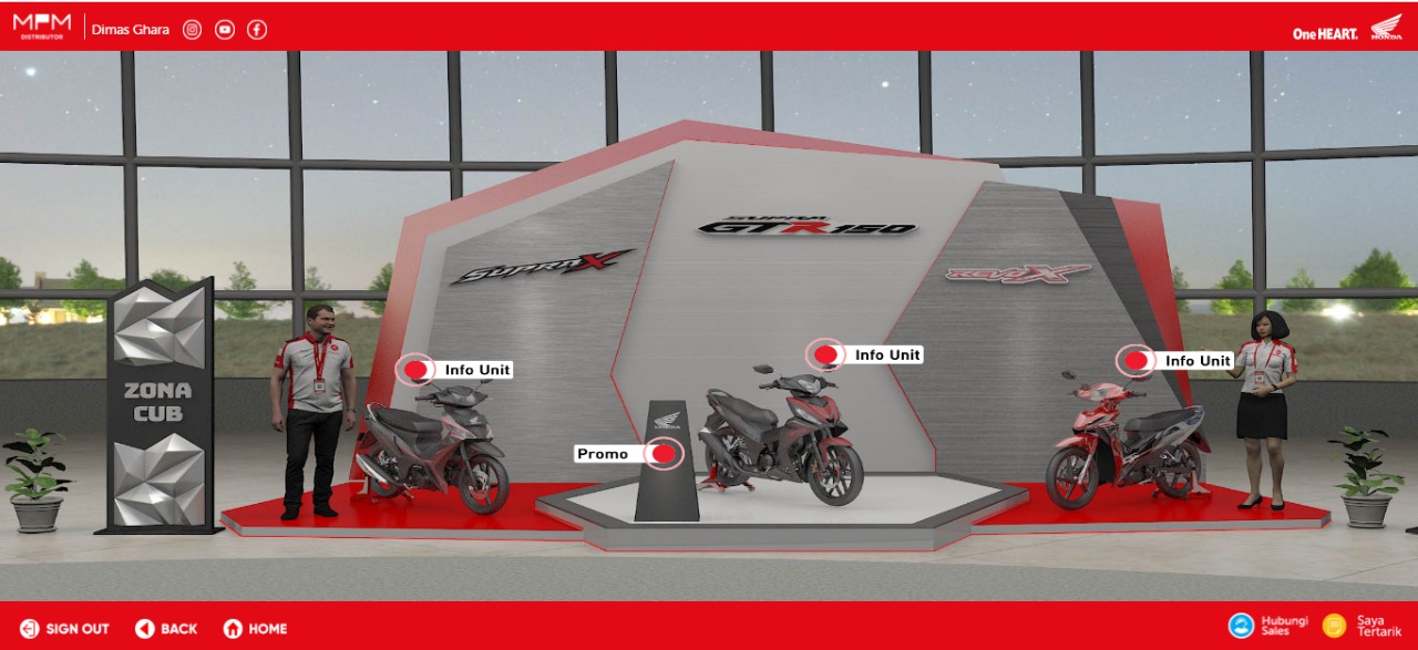 Pameran Virtual Honda MPM Honda Jatim Sukses Gaet Ribuan Konsumen